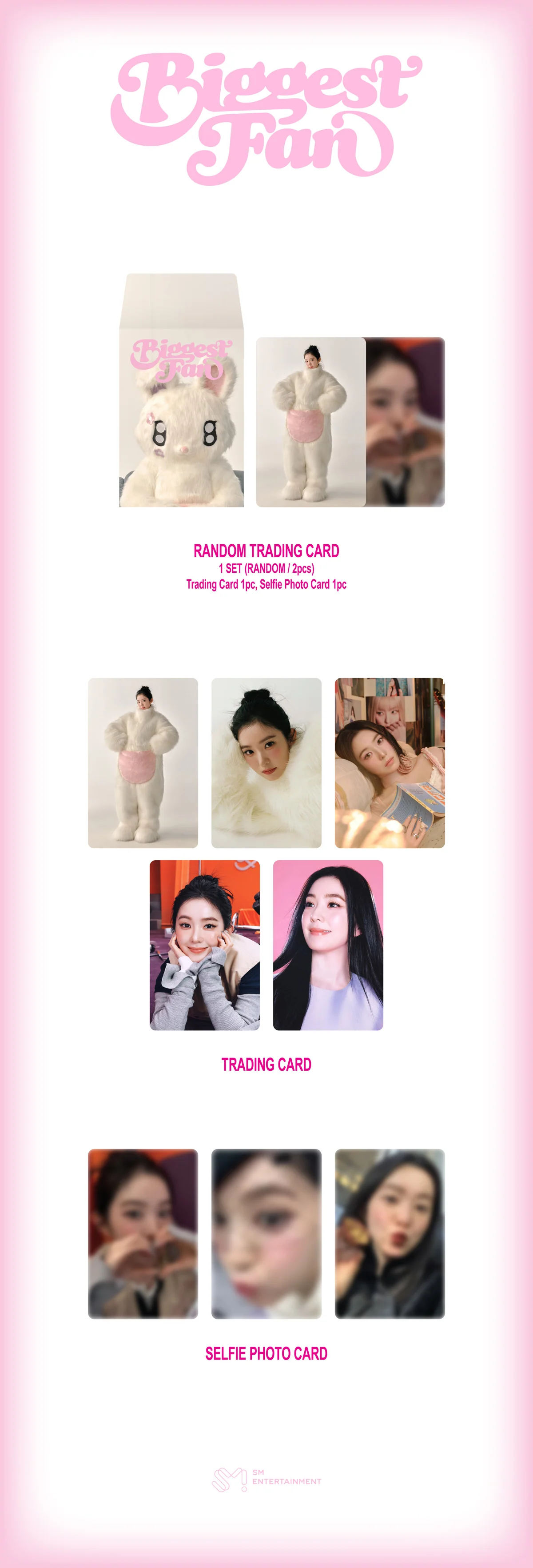 IRENE - The 1st Album 'Biggest Fan' MD - RANDOM TRADING CARD > TAIYOU